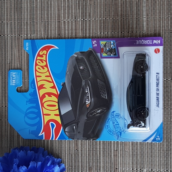 Hot Wheels Jaguar XE Project 8 Black 2021 HW Torque Collection Diecast Car - Picture 1 of 10